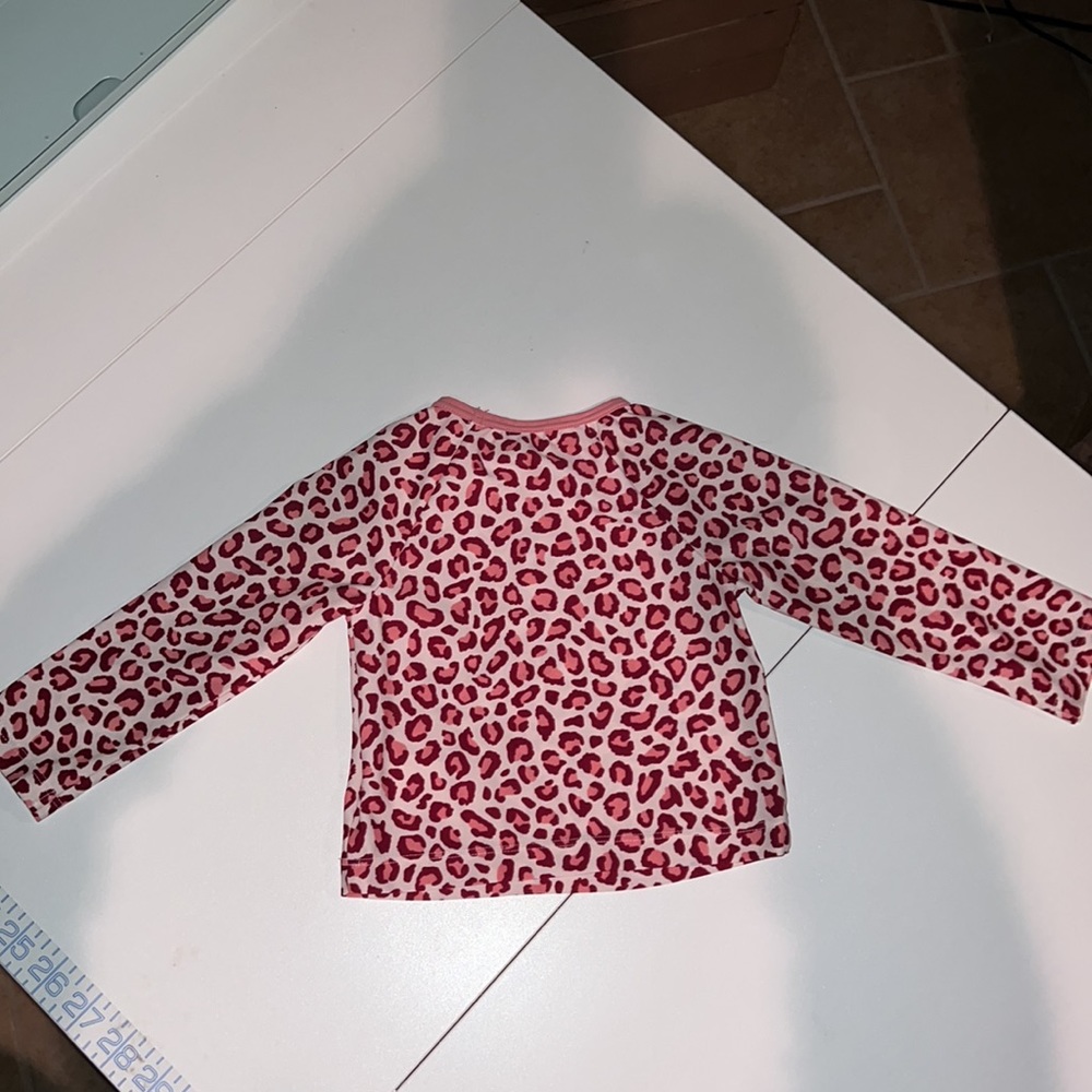 Old Navy Pink Leopard 2-Piece Rashguard Swim Set - Picture 4 of 6